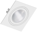 sh_Par30 Led Quadrado Embutir 9W 900 lm 3000 K 25º